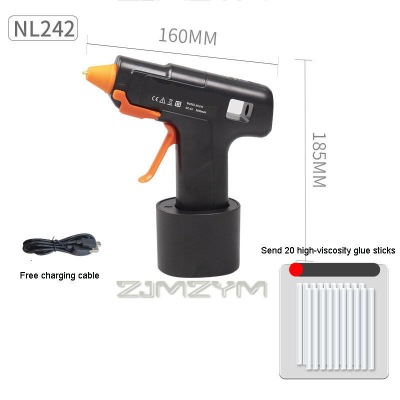 Hot Melt Glue Gun Cordless - Pistola de cola quente de ligação