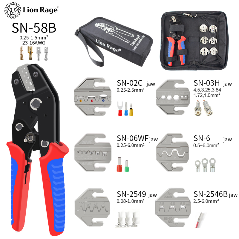 Kit de Alicates de Crimpagem c - Automatic Wire Stripper Cutter avaliação e preço