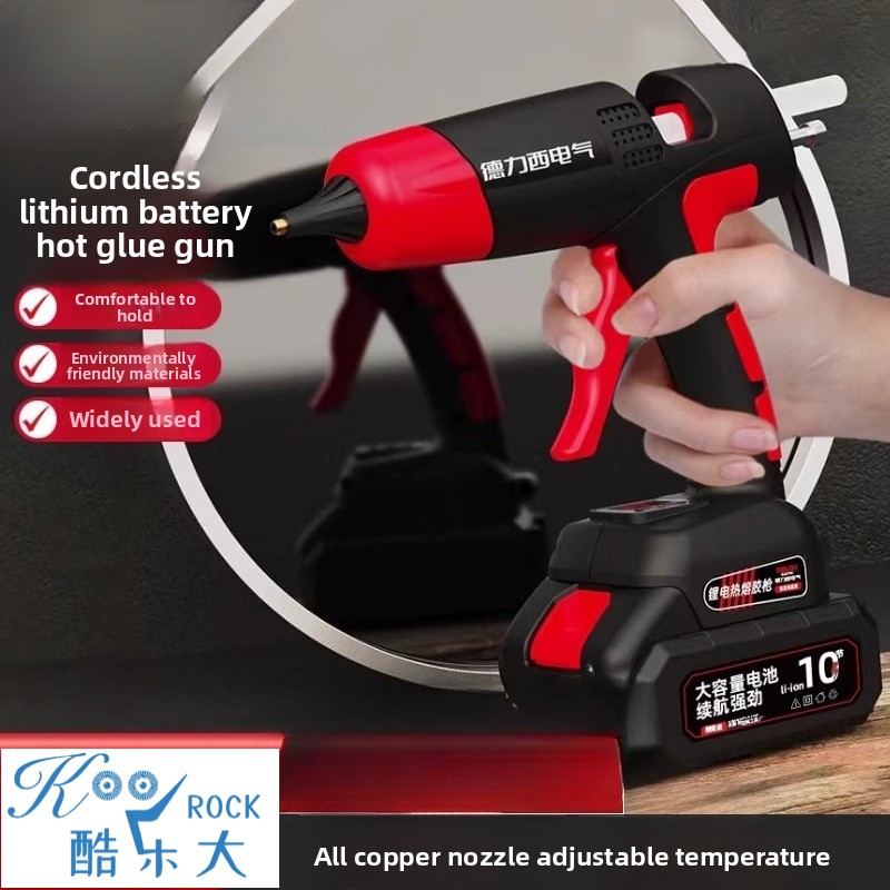 Pistola de cola quente sem fio - Hot Melt Glue Gun Cordless avaliação e preço