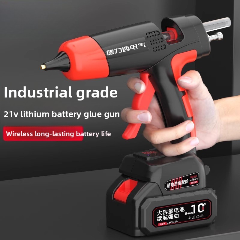Pistola de cola quente sem fio - Hot Melt Glue Gun Cordless avaliação e preço
