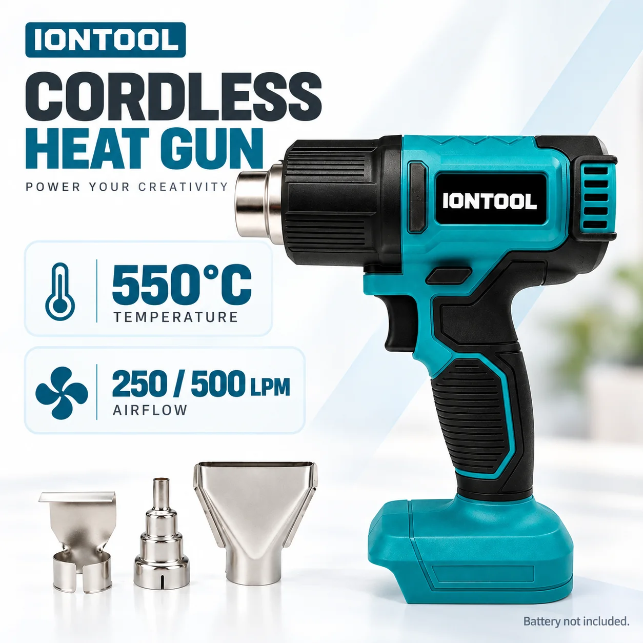 IONTOOL Pistola de Calor Sem F - Cordless Heat Gun For Shrink Tubing avaliação e preço