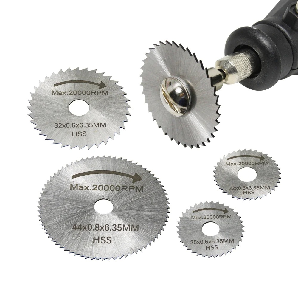 6 pçs hss lâmina de serra circ - Cordless Rotary Tool Kit Accessories avaliação e preço