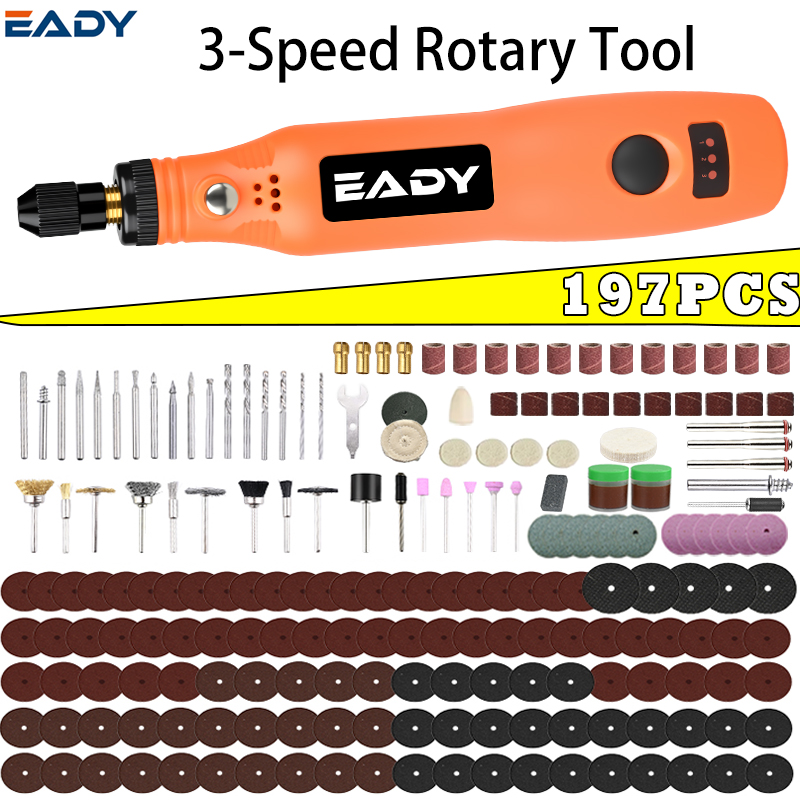 Kit de Ferramentas Rotativas S - Cordless Rotary Tool Kit Accessories avaliação e preço
