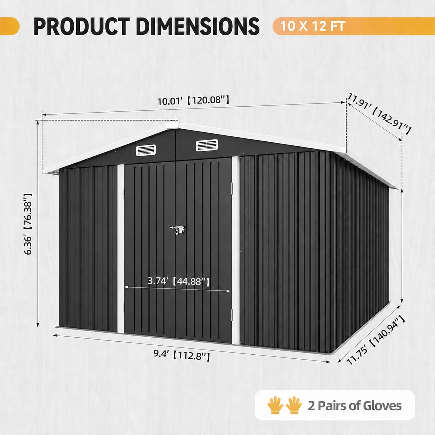 Abrigo de armazenamento exteri - Garden Tools avaliação e preço